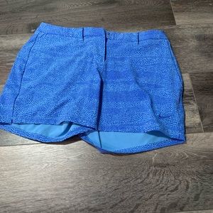 Nike blue golf shorts